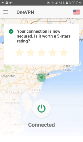 bajar descargar onevpn app android internet 4g 3g gratis