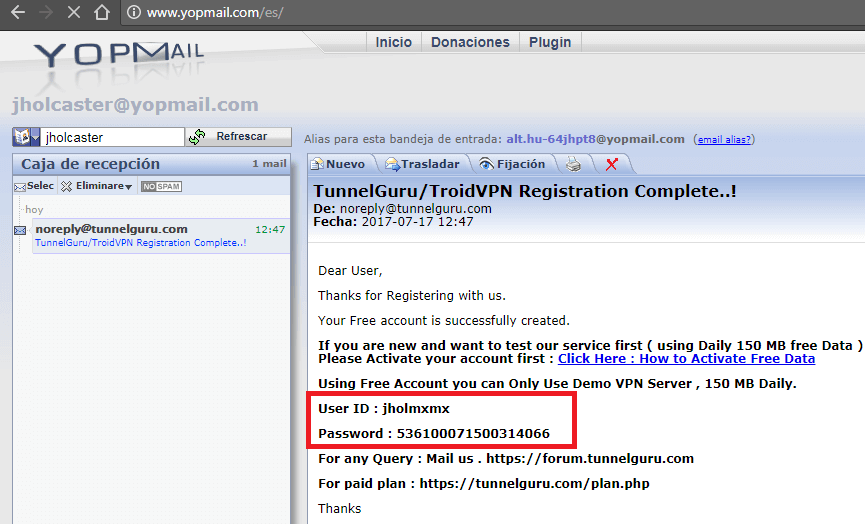 como crear cuenta hammer vpn