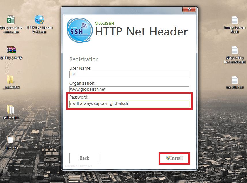configurar http net header v4.1 netfree