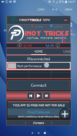 configurar y conectar pinoy tricks vpn apk android